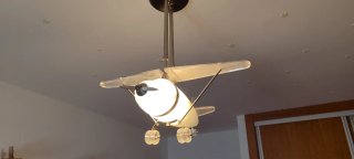 Lámpara infantil avión