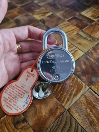 Candado ABUS Vintage Combinación + Tarjeta