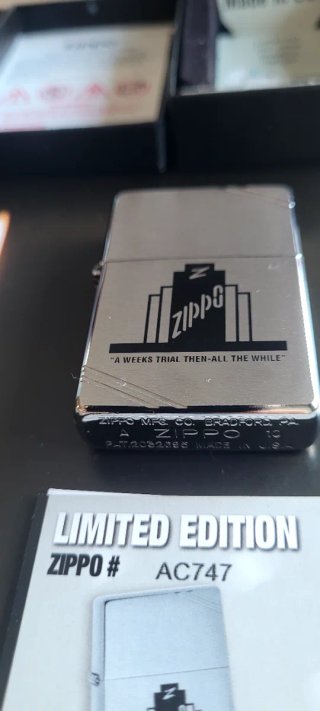 Accendino Zippo A Weeks Trial Then-All The While