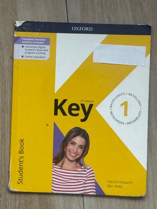 Libros primero de Bachillerato