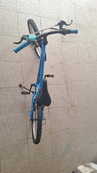 Bicicleta infantil azul