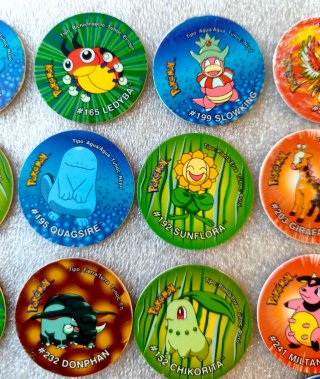 Lote Pokémon Tazos 3