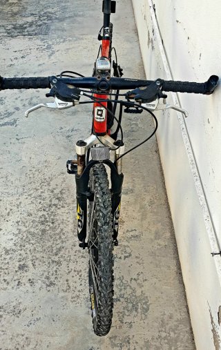 Bicicleta de Montaña Roja Vtt talla M