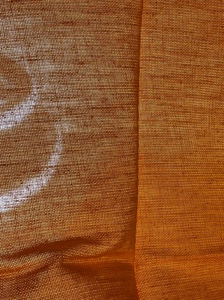 Set 6 Tovaglioli Stoffa Giallo Rosso Arancio