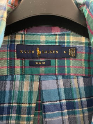 Camisa Ralph Lauren Talla M Cuadros