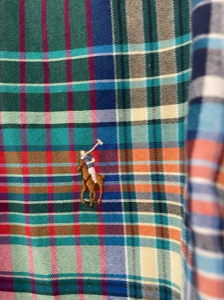 Camisa Ralph Lauren Talla M Cuadros