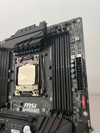 X99 SLI PLUS LEER + i7 5820K PLACA BASE Y CPU