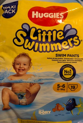 Pañales Huggies Little Swimmers Talla 5-6