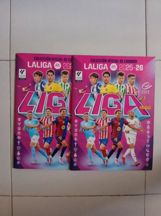 Álbum cromos LaLiga 2025-26 (Vacío)