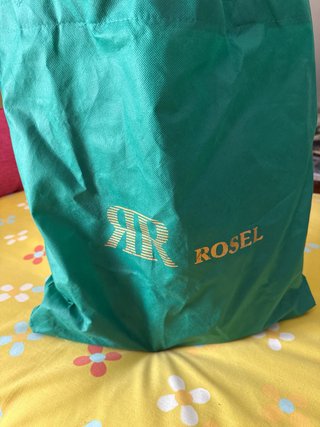 Bolso RR Piel Negra Charol
