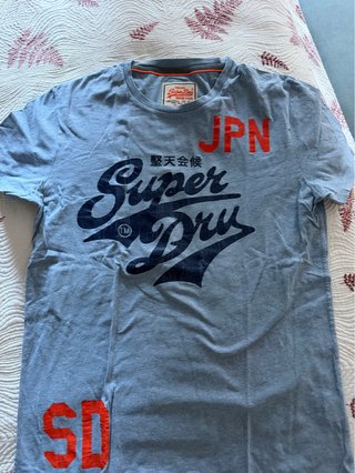 Camiseta Superdry JPN SD Azul Naranja