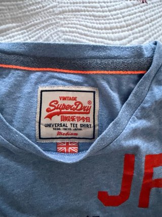 Camiseta Superdry JPN SD Azul Naranja