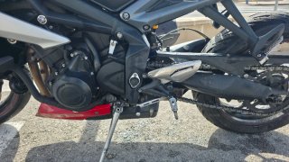 Triumph Street Triple 2015 Roja