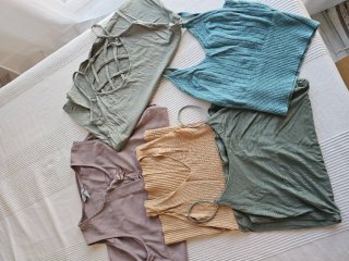 Lote de tops de mujer sin mangas