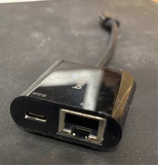 Adaptador Belkin USB-C a Ethernet + USB-C