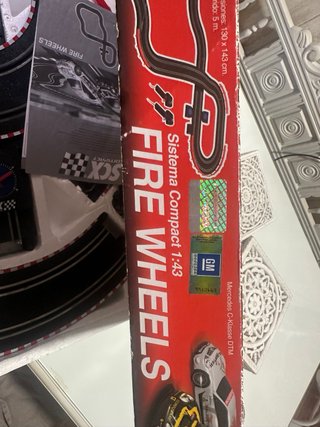 Scalextric Fire Wheels Compact 1:43