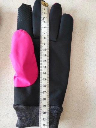 Guantes de esquí Wedze rosas