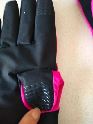 Guantes de esquí Wedze rosas