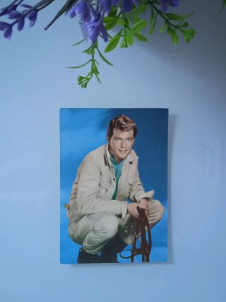 2 Cartoline Richard Burton e Troy Donahue NUOVE