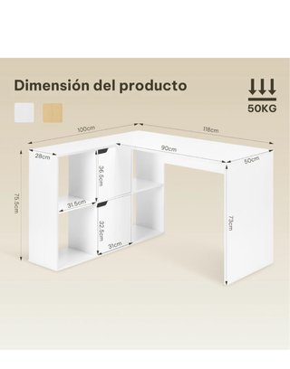 Mesa Gaming + Silla Ergonómica Negra + monitor