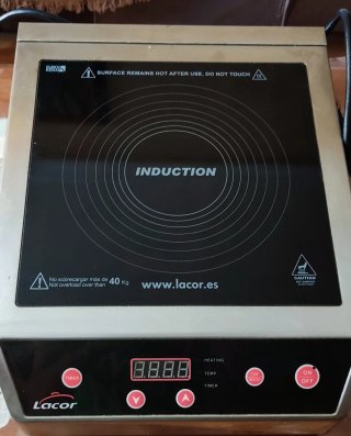Placa de inducción profesional Lacor