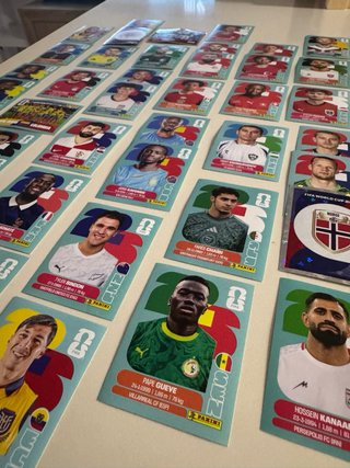 45 Cromos Panini Mundial 2026