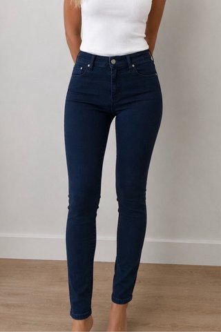Pantalón pitillo Guess azul nuevo con etiquetas