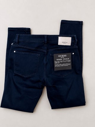 Pantalón pitillo Guess azul nuevo con etiquetas