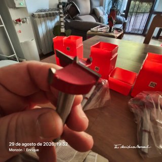 Juego de fresas sueltas (30, 40, 45, 50, 60)