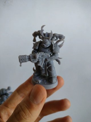 Blightlord Termi proxy Nurgle 40k Resina (3minis)