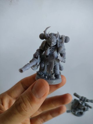 Blightlord Termi proxy Nurgle 40k Resina (3minis)