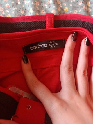 Abito Blazer Rosso Asos Taglia S