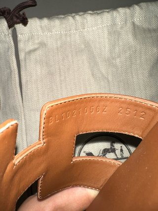 Sandali Hermes Oran Marroni