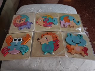 Puzzle Animal 3D Madera