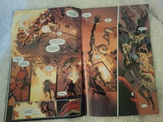 Comic Marvel Spiderman con Dr Strange