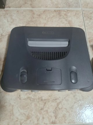 Console Nintendo 64 N64 Grigia/Nera + 3 giochi