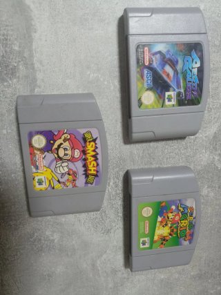 Console Nintendo 64 N64 Grigia/Nera + 3 giochi