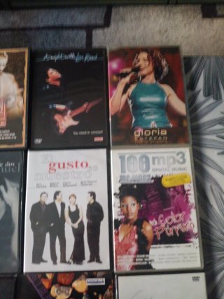 Lote 12 DVDs: Marc Anthony,Alejandro Fernández...