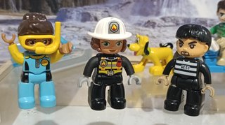 LEGO DUPLO Moto con Minnie y Plutón