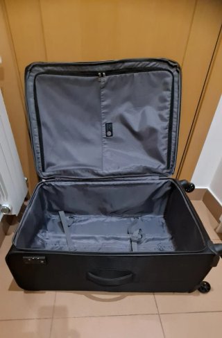 Maleta Grande Roncato Negra 79x49x26
