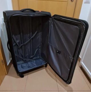 Maleta Grande Roncato Negra 79x49x26