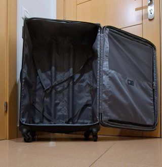 Maleta Grande Roncato Negra 79x49x26
