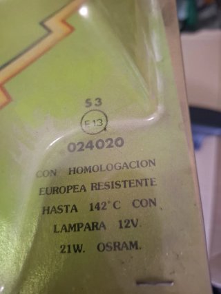 Luz de freno  roja para coche