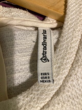 Vestido Stradivarius Blanco