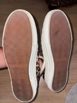 Zapatillas Zara Animal Print Talla 41