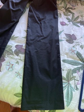 Pantalón vestir tiro corto negro