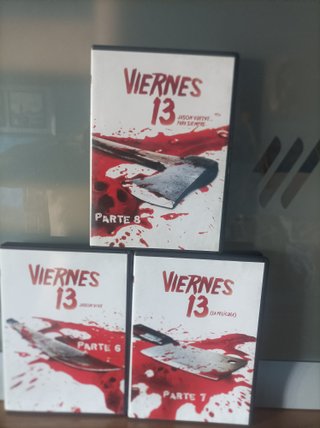 PELÍCULAS TERROR VIERNES 13 PARTE 6,7 Y 8 NUEVAS
