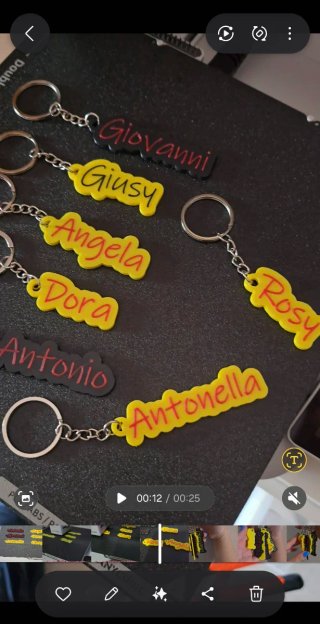 Portachiavi personalizzati con nomi