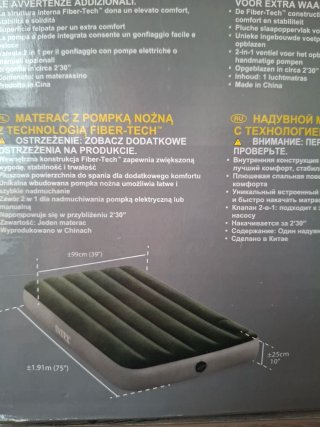 Colchón Hinchable Intex Dura-Beam Standard