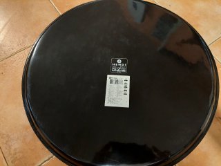 Bandeja servicio antideslizante, HENDI, ø500xH22mm